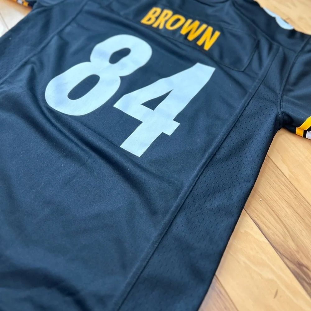 Nike NFL Pittsburgh Steelers Antonio Brown #84 Jersey Youth Large L (14-16)